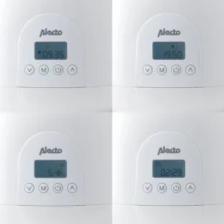 Alecto Flesverwarmer Digitaal Duo BW700 White><noscript><img width=