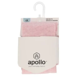Apollo Maillot Rib Pink Melange maat 68/74><noscript><img width=