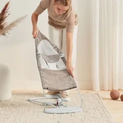 Baby Bjorn Bouncer Balance Soft Mesh Grey Beige/White><noscript><img width=