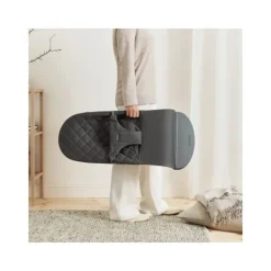 Baby Bjorn Bouncer Bliss Geweven Klassiek Quilt Zandgrijs><noscript><img width=