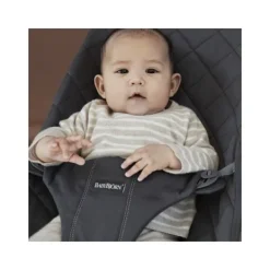 Baby Bjorn Bouncer Bliss Geweven Klassiek Quilt Zandgrijs><noscript><img width=