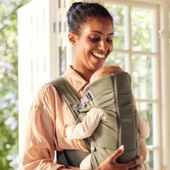 Baby Bjorn Draagzak Mini Geweven Beige><noscript><img width=