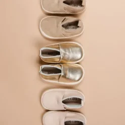 Baby Dutch Babyboots Lou Gold Metallic XS / 17><noscript><img width=