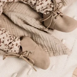 Baby Dutch Babyboots Nova Ecru Suede XS / 17><noscript><img width=