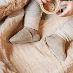 Baby Dutch Babyshoes Lio Sand Suede XS / 17><noscript><img width=