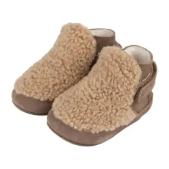 Baby Dutch Teddie Babyboots - S - Brown> Schoentjes