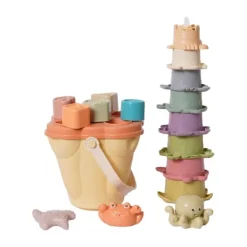 Baby Favorite Badspeelgoedset Activiteitenemmer 17-Delig - Bioplastic> Badspeelgoed