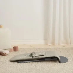 BabyBjörn Balance Soft Wipstoeltje Geweven Jersey Tri-Fabric - Zandgrijs><noscript><img width=