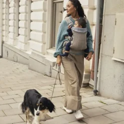 BabyBjörn Harmony Draagzak 3D-Mesh - Grijsbeige><noscript><img width=