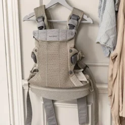 BabyBjörn Harmony Draagzak 3D-Mesh - Grijsbeige><noscript><img width=