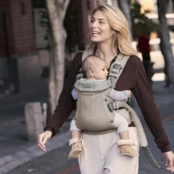 BabyBjörn Harmony Draagzak 3D-Mesh - Grijsbeige><noscript><img width=