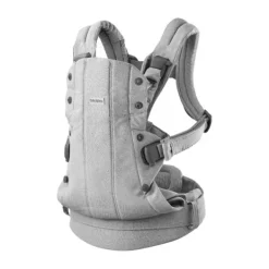 BabyBjörn Harmony Draagzak – Geweven – Mélange Lichtbeige><noscript><img width=