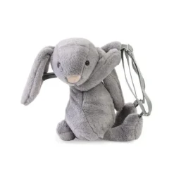 Babyjem Kinderugzak Pluche Konijn Grijs> Rugzakken|Canvas / Stoffen Tassen