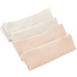 Babyjem Monddoek Hydrofiel Zalm 4-Pack> Monddoekjes / Spuugdoekjes
