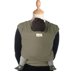 Babylonia Buikdrager Tricot-Slen Bamboo Khaki Green> Draagdoeken