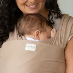 Babylonia Tricot-Slen Draagdoek Cool - Nougatine> Draagdoeken