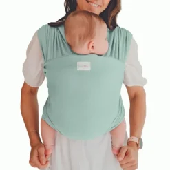 Babylonia Tricot-Slen Organic Draagdoek - Sage Green> Draagdoeken