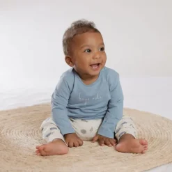 Babylook Boys T-Shirt - Mt.50 - Faded Denim> Shirtjes