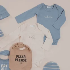 Babylook Cool Kid Romper - Maat 50 - Faded Denim> Rompertjes