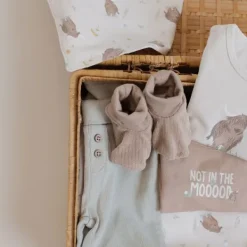 Babylook Cow T-Shirt - Maat 50 - Buttercream><noscript><img width=