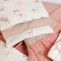 Babylook Crepe Slofjes - Newborn - Rose Tan> Slofjes