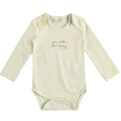 Babylook Happy Romper - Maat 50 - Buttercream> Rompertjes