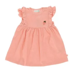 Babylook Strawberries Jurk - Maat 50 - Crepe Coral Almond> Jurkjes