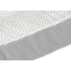 Babymatex Babynest Velvet White Grey Dots / Grey> Accessoires Boxen