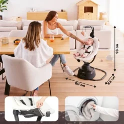 Babymoov Schommelstoel Swoon Evolution Curl White> Swings