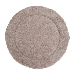Baby's Only Hoeslaken Boxmatras Rond - Snow - Taupe - Ø95 cm><noscript><img width=