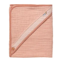 Bb-Jou Badcape Pure Cotton Pink> Badcapes