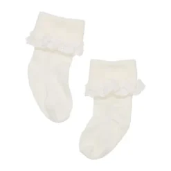 BD Collection Sokjes Kant - 3 Stuks - 0-6mnd - Multi Beige><noscript><img width=