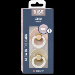 BIBS Colour Fopspeen - Size 1 - Petrol Glow/Deep Space Glow><noscript><img width=
