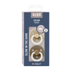 BIBS Colour Fopspeen - Size 1 - Petrol Glow/Deep Space Glow><noscript><img width=