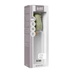 BIBS Fles - Medium Flow - 270 ml - Latex - Sage - Ronde Speen><noscript><img width=