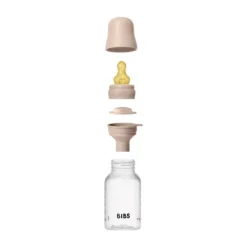 BIBS Fles - Slow Flow - 150 ml - Latex - Ivory - Ronde Speen> Flessen