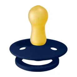 BIBS Fopspeen Round 0-6mnd Dark Oak/Ivory (2 stuks)><noscript><img width=