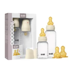 BIBS Grow and Flow Flessenset - 150 ml/270ml - Latex - Ivory> Flessen