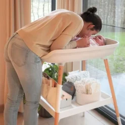 Bo Jungle Balneo Changing Table - Pure White><noscript><img width=