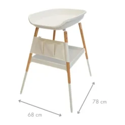Bo Jungle Balneo Changing Table - Pure White><noscript><img width=