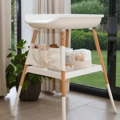 Bo Jungle Balneo Changing Table - Pure White><noscript><img width=
