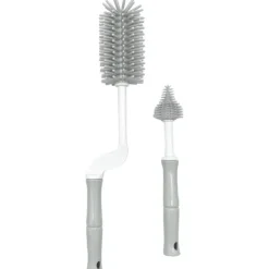 Bo Jungle Flessenborstel B-Bottle Brush Set Grey> Flessenborstel