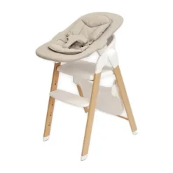 Bo Jungle Grow With Me Bouncer - Pure White> Sitters