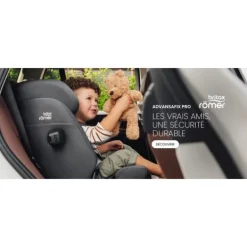 Britax Römer ADVANSAFIX PRO Autostoel - Classic - Deep Black> I-Size Autostoelen|Autostoel Groep 1/2/3 (9-36Kg)
