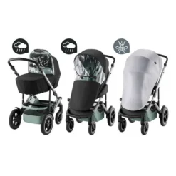 Britax Römer Diamond Weather Kit Smile 5Z> Accessoires Kinderwagens|Accessoires Tweeling/Duo