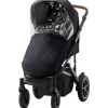 Britax Römer Britax Romer Smile III Regenhoes Wandelwagen Black + Clear EVA> Accessoires Kinderwagens|Accessoires Tweeling/Duo