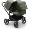 Bugaboo Donkey 5 Duo Complete Black/Forest Green-Forest Green> Wandelwagens|Complete Kinderwagens