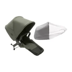 Bugaboo Donkey 5 Duo Extension Complete Grey Melange - Grey Melange> Accessoires Kinderwagens|Accessoires Tweeling/Duo