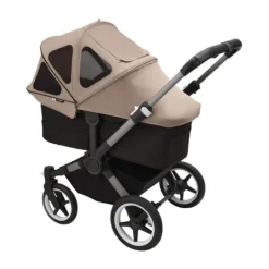 Bugaboo Donkey Breezy Sun Canopy Pine Green><noscript><img width=