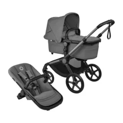 Bugaboo Fox 5 Renew Kinderwagen 2-in-1 - Essential Bundel - Black / Deep Indigo><noscript><img width=